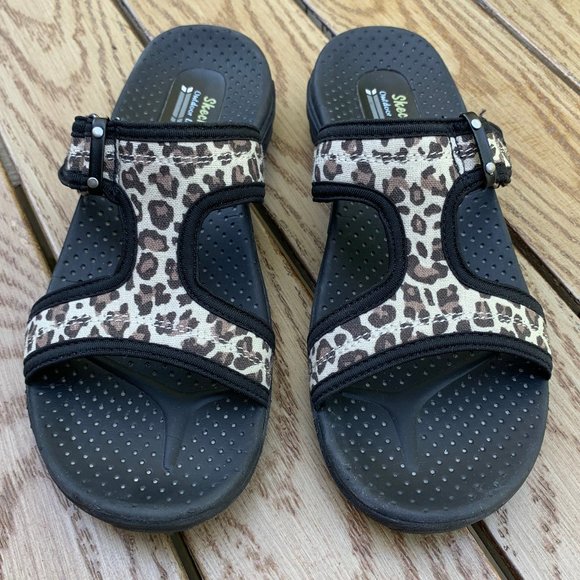 Skechers Shoes - Skechers Outdoor Lifestyle Reggae Panthera Leopard Print Sandals